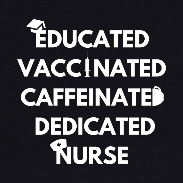 Educated, vaccinated, caffeinated by Caregiverology